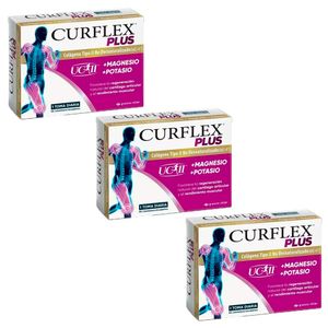 Set Colageno Tipo II No Desnaturalizado Curflex Plus 3 X 30