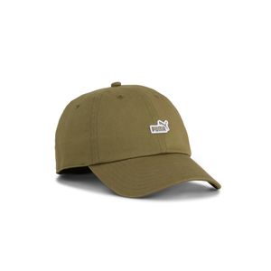 Gorra Puma Essentials 1 Logo Patch Unisex Moda Verde Oliva