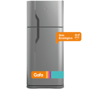 HELADERA C/FREEZER GAFA 282L PLATA 358AFP