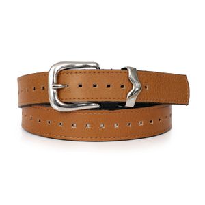 CINTURON MUTON SUELA CINTO CUERO MUJER CASUAL