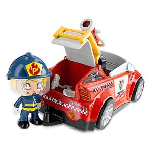 Pinypon Action Auto de bomberos figura y accs
