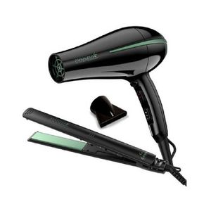Set Secador Y Planchita Profesional Matcha