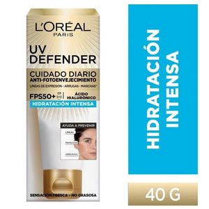 Crema Facial UV Defender Hidratación Intensa FPS 50