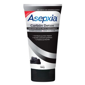 Gel Exfoliante Facial Con Ácido Salicílico Carbón Detox