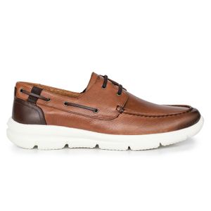 NAUTICO ALUMINE MARRON MOCASIN HOMBRE CUERO CASUAL