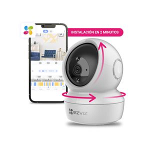 Cámara de Seguridad Domo PTZ - H6C - Ezviz - Full HD - Interior - 4mm - WiFi