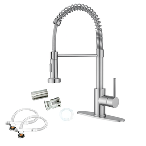 Grifería Cocina 2 En 1 Monocomando Novohome Flexible