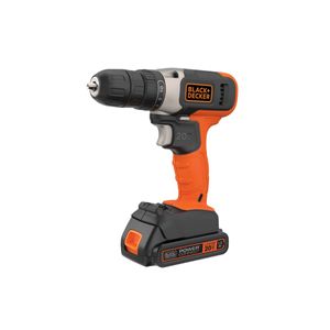 Taladro Atornillador Black&Decker 20V 10mm BCD702C1-AR