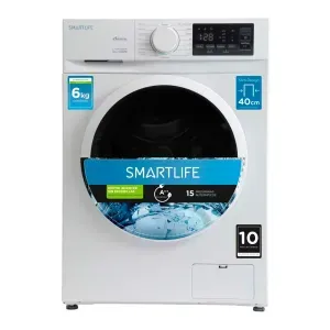 Lavarropas Automático Smartlife 6Kg 1000RPM Inverter A++  SL-WMI061000W Blanco