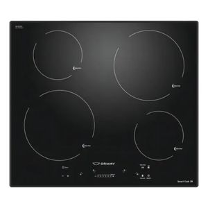 Anafe vitroceramico electrico de empotrar Ormay Induccion 4 Hornallas Smart Cook I4