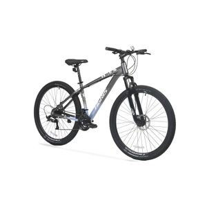 Bicicleta TopMega MTB Tigris Aluminio R29 21VEL Gris Celeste