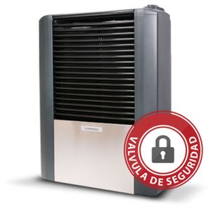 CALEFACTOR COPPENS 4000KCAL TB PELTRE ACERO (SALIDA IZQUIERDA)