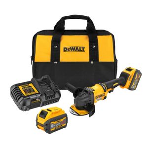 Amoladora Angular Inalámbrica DeWalt Flexvolt DCG418T2 - Rex