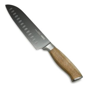 Cuchillo Santoku Wayu De Acero Inoxidable