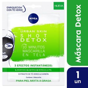 Máscara Facial Urban Skin Shot Détox