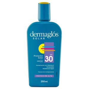 Dermaglós Protector Solar Emulsión Fps30 X 250ml