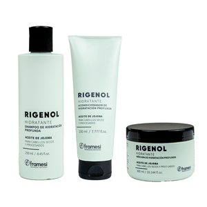 Kit Rigenol Hidratante Shampoo + Acond. + Máscara Framesi