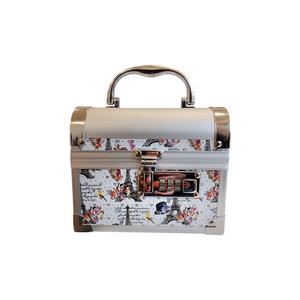 Alhajero Joyero Con Espejo 2 Pisos 16x13cm 870729 Art 21