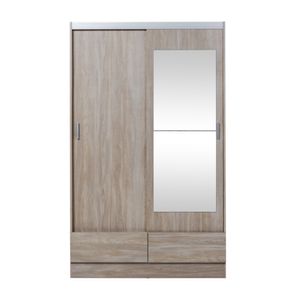 Placard Tana Plus 2 Puertas Corredizas Con Espejo