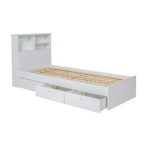 CAMA ECOPACK 1PL REPISA 2C BLANCO BOX RICCHEZZE