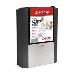 Calefactor Coppens 6000 kcalh peltre acero tbu csalida izquierda