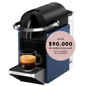 Cafetera Nespresso Pixie Dark Blue D62-AR-BL-NE-IMPO