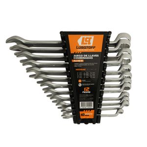 Juego de 12 llaves combinadas Lusqtoff JLC12-9