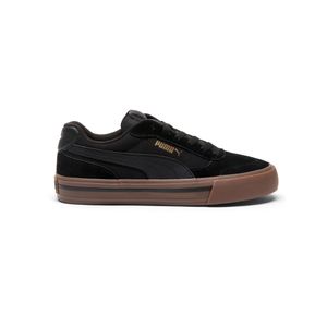 Zapatillas Puma Court Classic Vulcanized Sportstyle Unisex Moda Negro