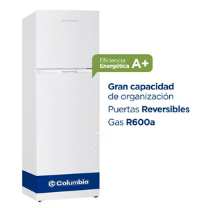 Heladera Columbia con Freezer 206Lts
