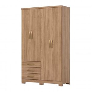 Placard Henn DA135-198 Caju Roble 4Ptas