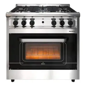 Cocina Morelli Forza 900 Puerta Con Visor 5 Hornallas