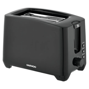 Tostadora Daewoo Negra 2 Rebanadas Función Descongelar