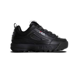 Zapatillas Fila Disruptor II Premium Mujer Moda Negro