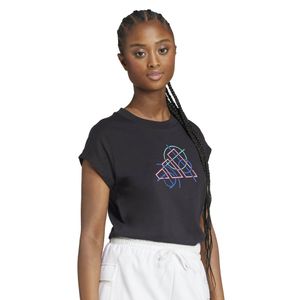 Remera Adidas Outline Graphic Mujer Moda Negro