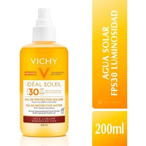 Agua Protectora Potenciadora de Bronceado Capital Soleil FPS 30 de Vichy 200ml de Vichy