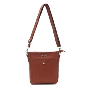 Bandolera Joan Bolsillo Aplicado Textura 22x22cm 38166