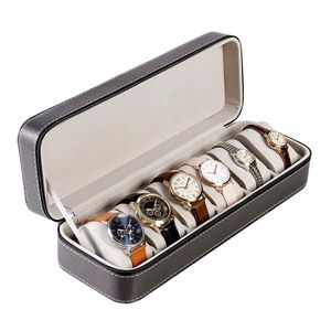Caja Organizadora De Reloj Gadnic Estuche Para 6 Relojes
