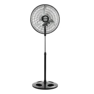 Ventilador de Pie Liliana 20" Parrilla Negra Aspas Metalicas