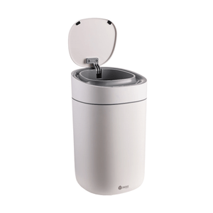 CESTO DE BASURA ELEGANTE E INTELIGENTE CON SENSOR Y SUCCION ONEBOX OB-SL12A BLANCO (714604329695)