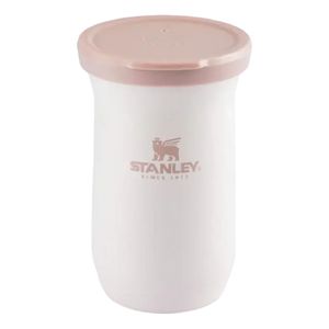 Mate Termico Terere Stanley Acero Inox Con Tapa Rosa 200 Ml