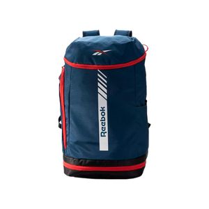 Mochila Deportiva Reebok Hombre Mujer Gran Capacidad Porta Notebook Reforzada 60039 Azul