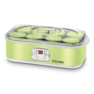 Yogurtera Yelmo YG 1708V 8 Jarros 1,4 Litros Digital Color Verde