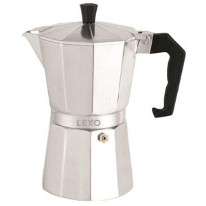 CAFETERA ALUMINIO 6 TAZAS (1300)
