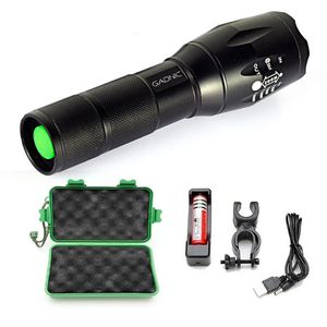 Linterna Táctica Militar Gadnic Led 1000 Lúmenes Resistente al Agua + Soporte