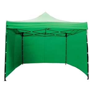Gazebo Plegable 3×3 Acero RM144 c/Paredes — Oxford 420D