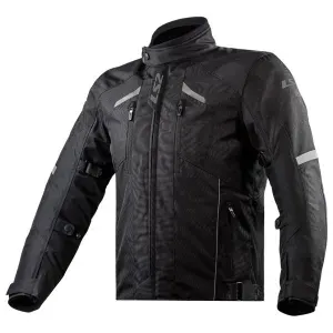 Campera Moto Cordura LS2 Serra Evo Negro Hombre