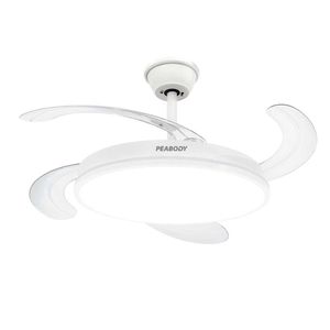 Ventilador de Techo Peabody PE-VTRDC410B 65 Watts Blanco