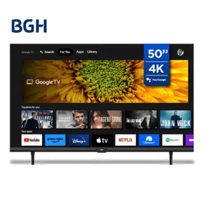 TELEVISOR BGH 50" SMART TV GOOGLE 4K A+