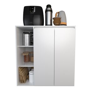 Organizador Multifunción Lavadero 2 Puertas y 2 Estantes Tables Cod: 4021 Blanco