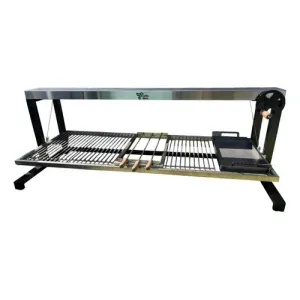 Parrilla Interior Estilo Libre Acero Inoxidable 120 Cm